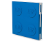 Gear No: 52257  Name: Notebook with Pen, LEGO Studs, Blue