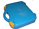 Gear No: 759528c02  Name: Storage Case with Rounded Corners and Dark Azure Lid, Yellow Latches