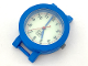 Gear No: bb1297c01  Name: Watch Part, Case Analog - Brick 1 x 1, Blue Hour and Minute Hands, Red Second Hand, Band Attachments