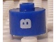 Gear No: bead029pb054  Name: Bead, Cylinder, Flat Edge with White 'B' Pattern
