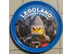 Gear No: pin198  Name: Pin, LEGOLAND Discovery Center Shark Army General 2 Piece Badge