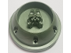 Gear No: bb0237  Name: Canister Lid, Bionicle Toa (Original) with Technic Axle Holes and Head Shape