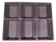 Gear No: 4186302  Name: Storage/Sorting Tray - 6 Compartment