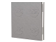 Gear No: 52448  Name: Notebook with Pen, LEGO Studs, Light Bluish Gray
