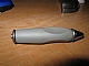 Gear No: penbody012  Name: Bead, Pen Body with Pearl Dark Gray Ends, Chrome Tip