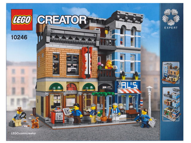 Detective's Office : Instruction 10246-1 | BrickLink