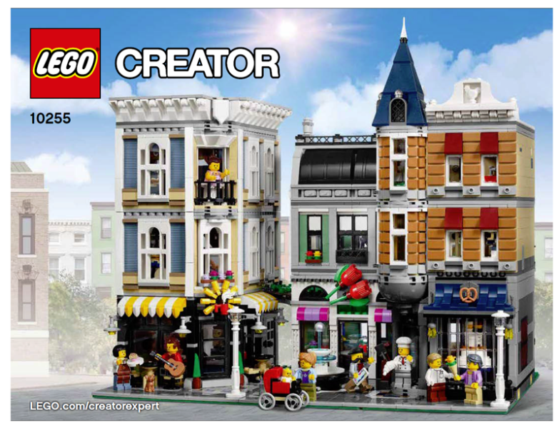 bricklink modular buildings