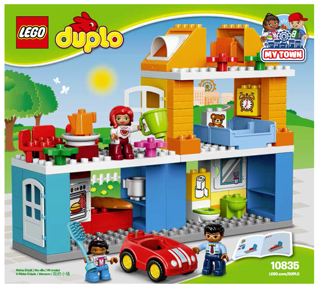 tack Præstation fjer BrickLink - Instruction 10835-1 : LEGO Family House [DUPLO:DUPLO, Town] -  BrickLink Reference Catalog