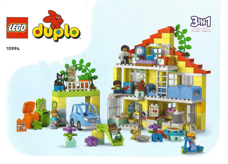 LEGO 10994 DUPLO 3 in 1 Family House
