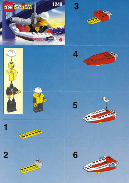 Lego fire boat discount instructions