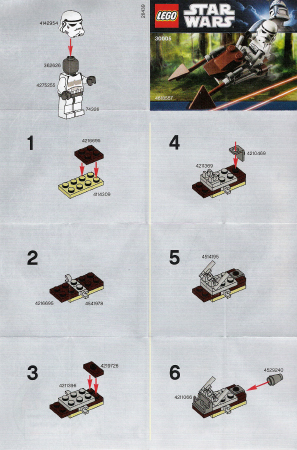 lego instructions star wars speeder bike