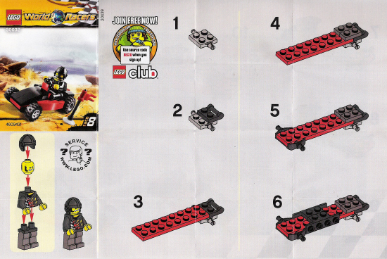 Lego ninjago outlet 30533 instructions car