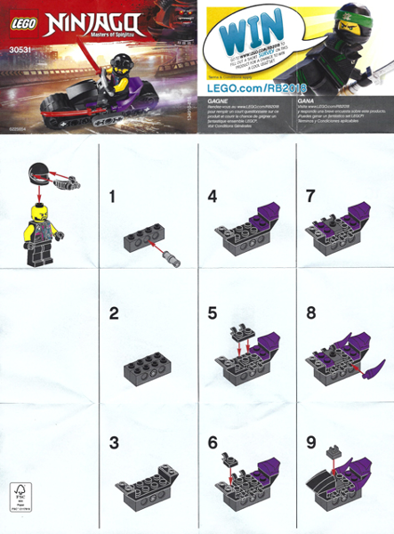 Sons of Garmadon polybag Instruction 30531 1 BrickLink