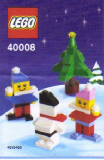 40008 Snowman Building Set, Brickipedia