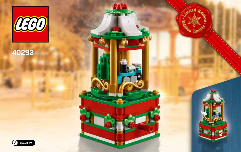 lego holiday carousel