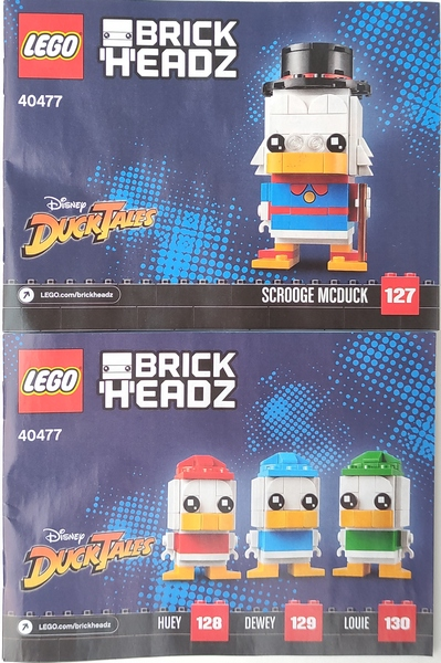 LEGO BrickHeadz Scrooge McDuck, Huey, Dewey & Louie