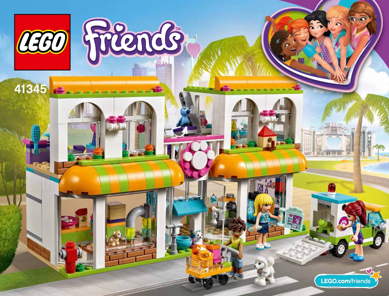 BrickLink - 41345-1 : LEGO Heartlake City Pet Center [Friends] - BrickLink Reference Catalog