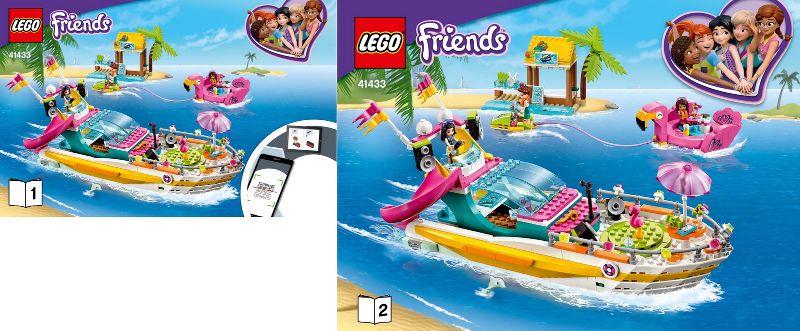 Party Boat Instruction 41433 1 BrickLink