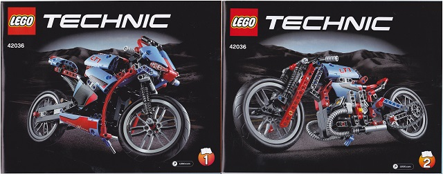 LEGO Technic 42036 - La moto urbaine - DECOTOYS