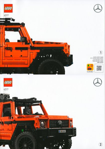 Mercedes-Benz G 500 PROFESSIONAL Line : Instruction 42177-1