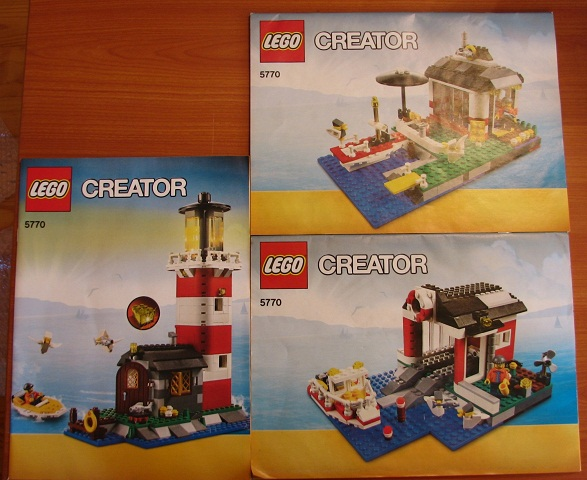 samling ret fly BrickLink - Instruction 5770-1 : LEGO Lighthouse Island  [Creator:Model:Building] - BrickLink Reference Catalog