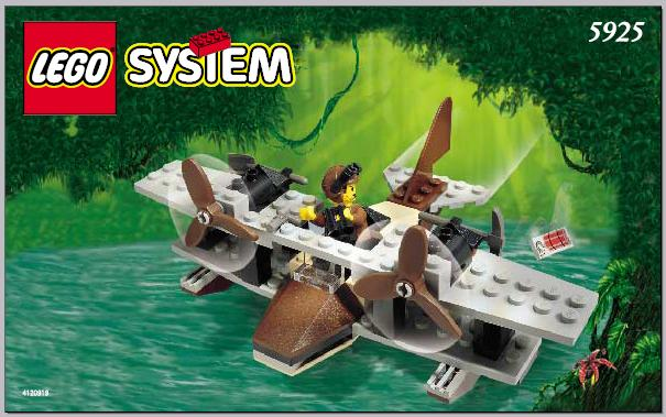 lego adventurers plane