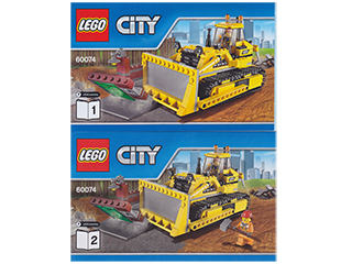 Lego city bulldozer instructions hot sale