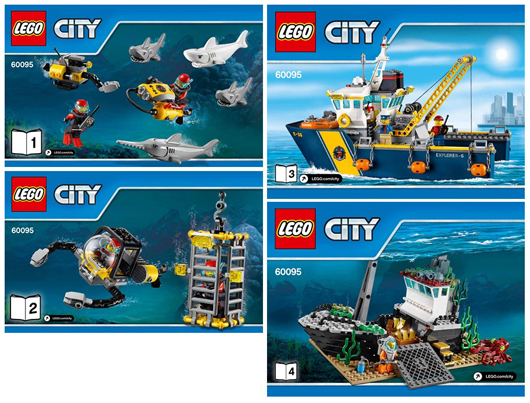 LEGO® City 60095 Deep Sea Exploration Vessel NEU OVP _NEW MISB NRFB 