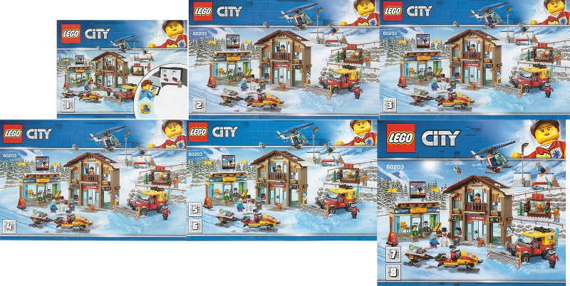 BrickLink - Instruction : LEGO Ski [Town:City:Recreation] - BrickLink Reference