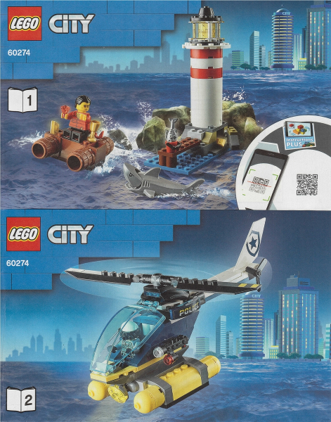 Elite Police Lighthouse Capture Instruction 60274 1 BrickLink