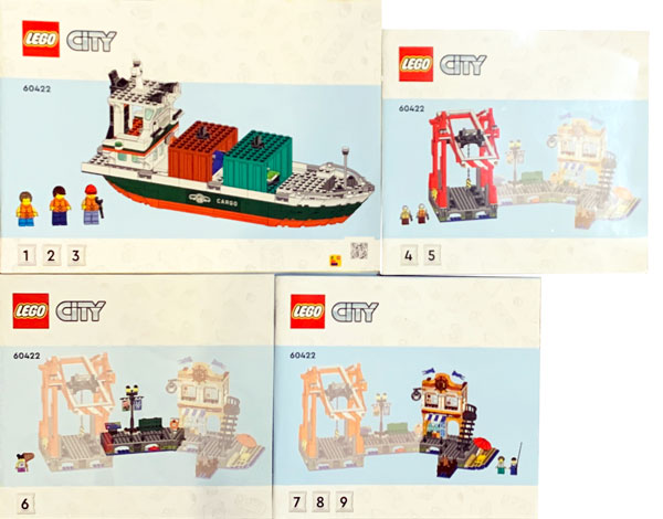 ぴー 60422 Seaside Harbor with Cargo Ship – Bricks and Minifigs