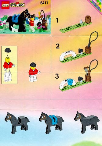 Show Jumping Event : Instruction 6417-1 | BrickLink