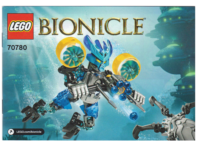 Lego 70780 Bionicle Protector of Water complet de 2015 C27