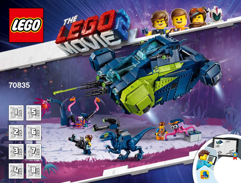 lego movie 2 sets 70835