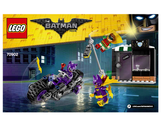 Catwoman Catcycle Chase : Instruction 70902-1 | BrickLink