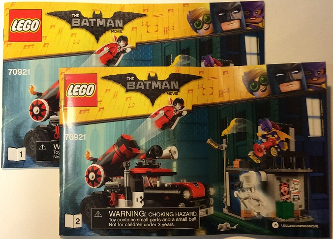 The LEGO Batman Movie: Harley Quinn Cannonball Attack (70921) Toys
