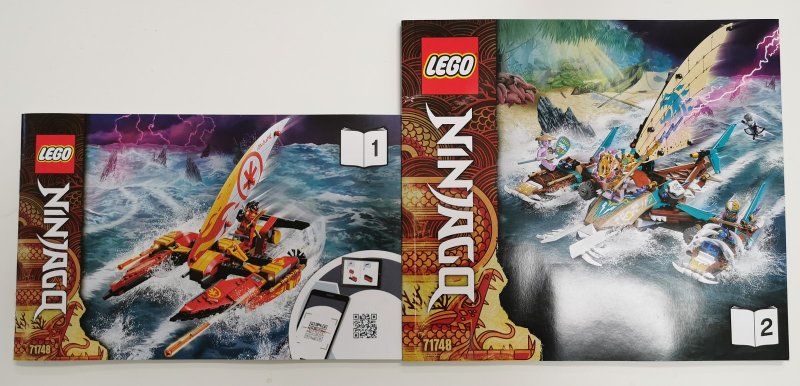 Bricklink Instruction 71748 1 Lego Catamaran Sea Battle Ninjago The Island Bricklink Reference Catalog