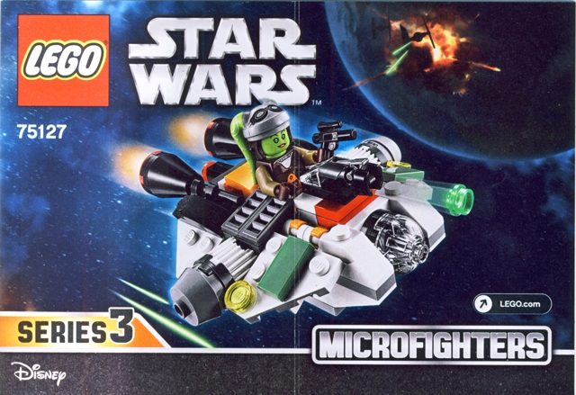 tijeras igual cuscús BrickLink - Instruction 75127-1 : LEGO The Ghost [Star Wars:Microfighters  Series 3:Star Wars Rebels] - BrickLink Reference Catalog