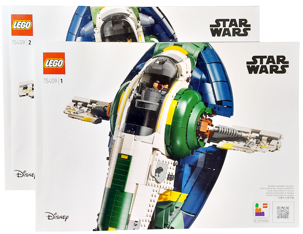 Jango Fett's Firespray-Class Starship - UCS : Instruction 75409-1