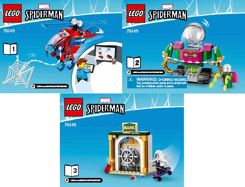 Lego discount spiderman 76149