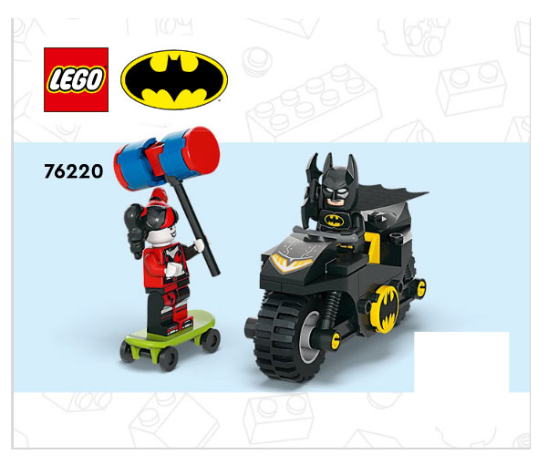 Batman versus Harley Quinn : Instruction 76220-1 | BrickLink