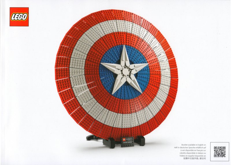 Lego Super Heroes - Le bouclier de Captain America (76262)