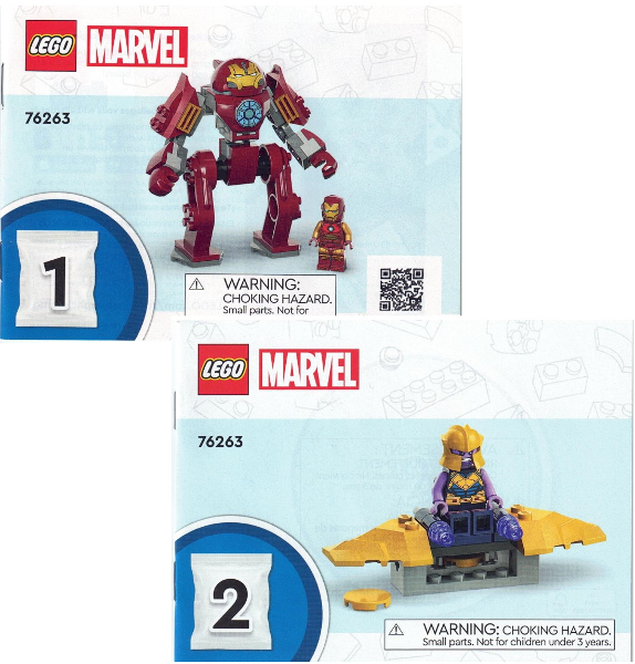 Iron Man Hulkbuster vs. Thanos : Instruction 76263-1