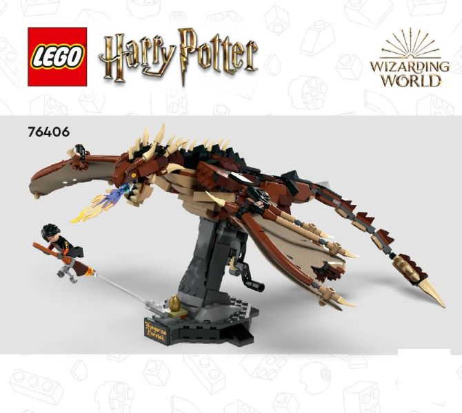 BrickLink - Instruction 76406-1 : LEGO Hungarian Horntail Dragon 