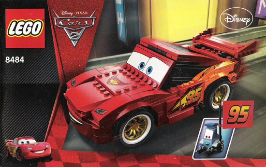 Ultimate Build Lightning McQueen : Instruction 8484-1