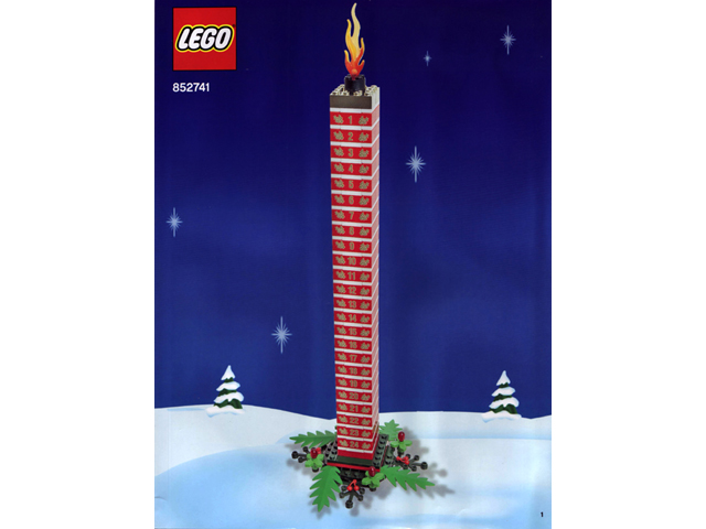 Build your own Countdown Candle : Instruction 852741-1 | BrickLink
