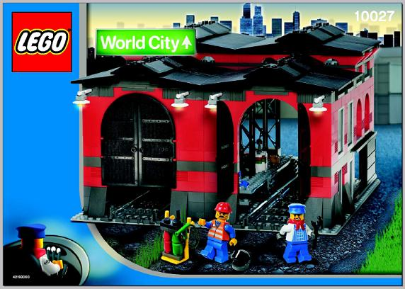 - Set 10027-1 : LEGO Train Engine Shed [Train:9V:World City] - BrickLink Reference Catalog