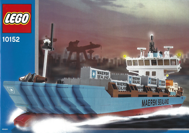 Maersk Sealand Container Ship 2005 Edition : Set 10152-2 | BrickLink