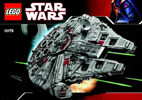 Lego® Star Wars Custom UCS Sticker for 10179 Millennium Falcon full sheet 