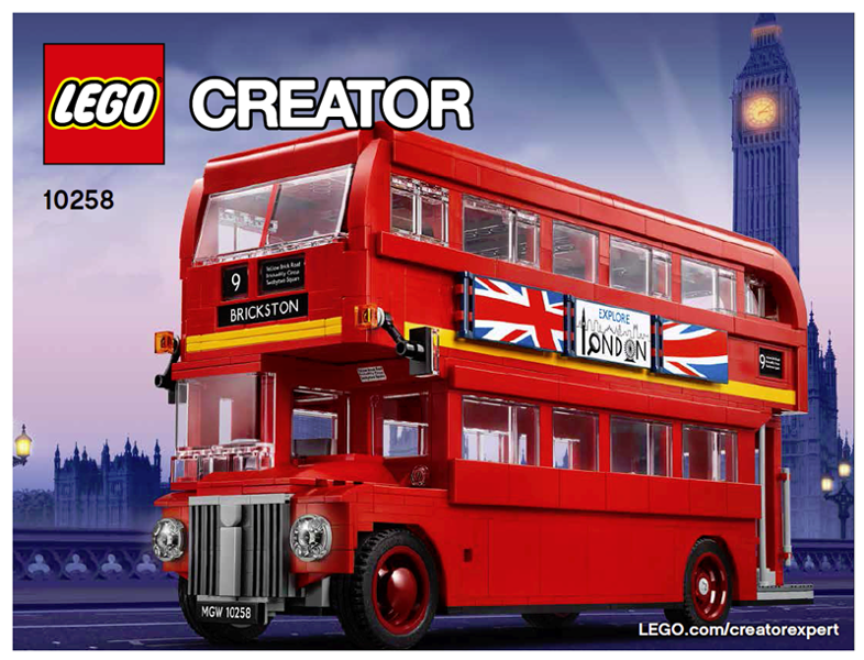 frynser Trives Normal London Bus : Set 10258-1 | BrickLink